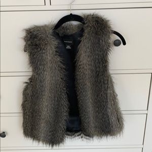 Club Monaco Faux Fur Vest